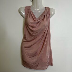 ◾️Ted Baker London Draped Sleeveless Blouse